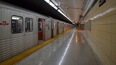 Train at Christie station