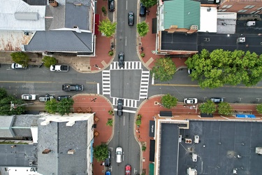 Intersection of George Street and Caroline Street