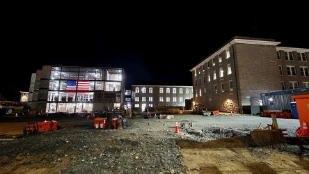 Carrier Library under construction