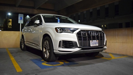 Audi Q7 at Grace Street parking garage