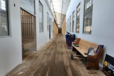 Corridor at former Virginia Metalcrafters building