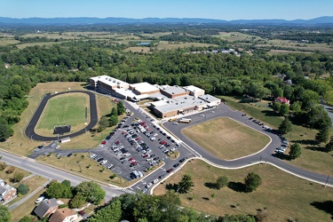 Aerial view of Staunton High School