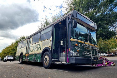 Former CARTA bus 3426 at The Market at Oakland [03]