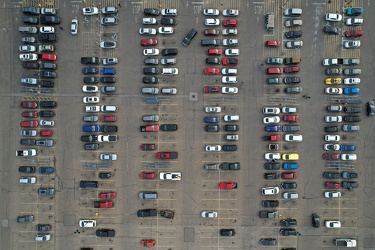 Parking lot of the Walmart Supercenter in Austintown, Ohio