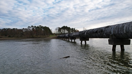 Pipeline across Meander Creek Reservoir [05]