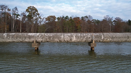 Pipeline across Meander Creek Reservoir [06]