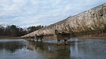 Pipeline across Meander Creek Reservoir [07]