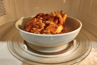 Bowl of poutine from Harvey's [02]