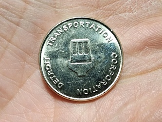 Detroit People Mover token [02]