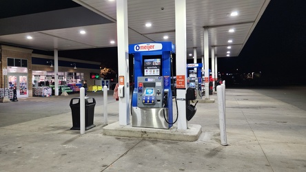 Meijer gas station in Ann Arbor, Michigan