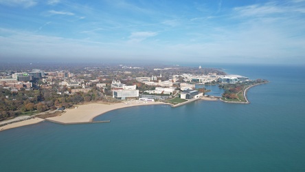 Evanston, Illinois from over Lake Michigan [02]