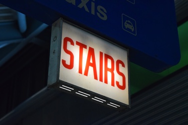 "STAIRS" sign at Ogilvie Transportation Center [02]