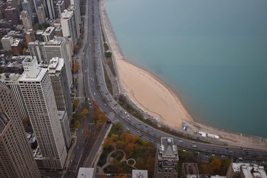 View from observation deck at 875 North Michigan Avenue [10]