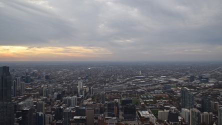 View from observation deck at 875 North Michigan Avenue [15]