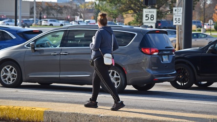 Panhandler on North Milwaukee Avenue