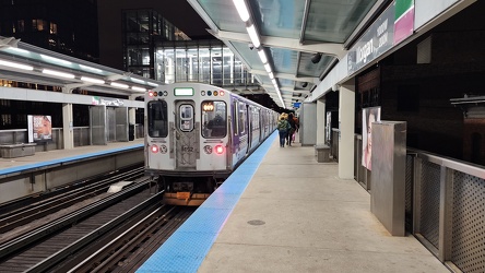 Green Line train at Morgan Station