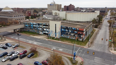 Abandoned parking garage in Gary, Indiana [01]