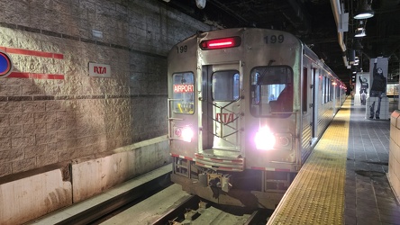 RTA railcar 199 at Tower City [01]