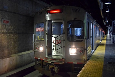 RTA railcar 199 at Tower City [02]