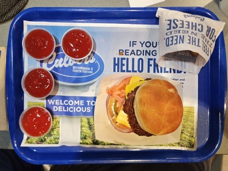 Meal from Culver's in Macedonia, Ohio