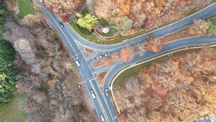 Intersection of East Village Avenue and Goshen Road