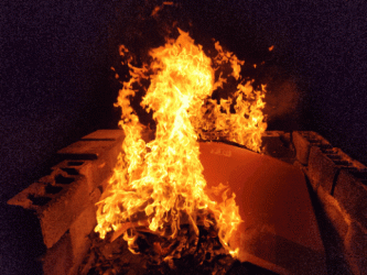 Bonfire in Fort Washington, Maryland [11]