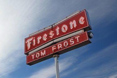 Sign for Tom Frost Firestone [02]