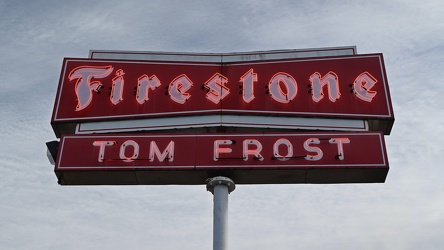 Sign for Tom Frost Firestone [03]