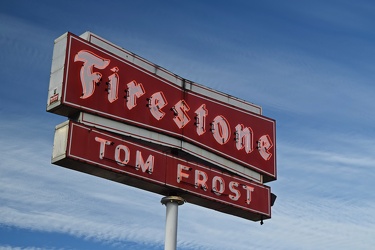 Sign for Tom Frost Firestone [06]