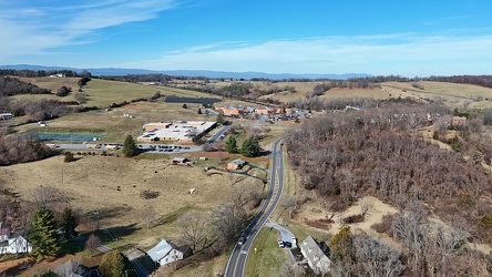 Aerial view of Fort Defiance, Virginia [01]