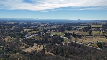 Aerial view of Fort Defiance, Virginia [02]