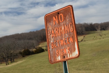 No parking sign at Verona Elementary School [04]