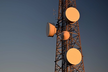 Communications tower at Sunset Park