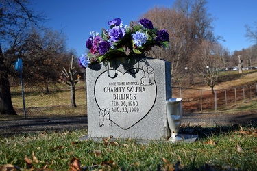 Grave marker for Charity Billings [01]