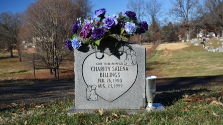 Grave marker for Charity Billings [03]