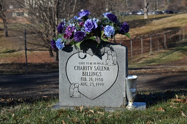 Grave marker for Charity Billings [05]