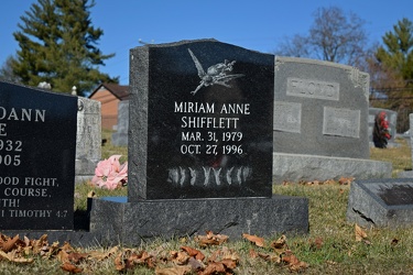 Grave marker for Miriam Shifflett [04]