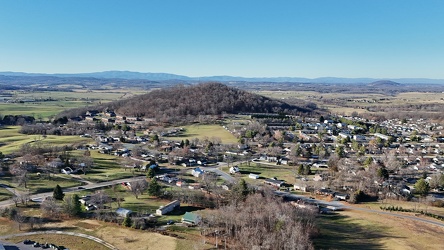 Small mountain in Stuarts Draft, Virginia