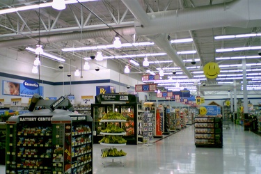 Walmart Supercenter in Staunton, Virginia during lighting upgrade [02]