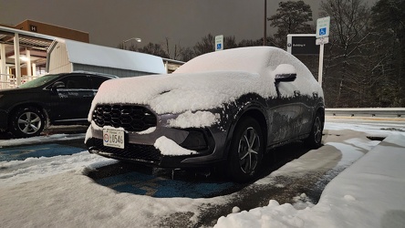 Honda HR-V under a layer of snow [01]