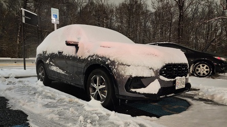 Honda HR-V under a layer of snow [02]