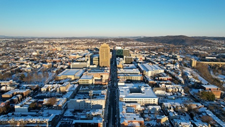 Aerial view of downtown Allentown, Pennsylvania [04]