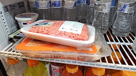 Abandoned groceries at Giant Food