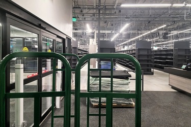 Amazon Fresh in Gaithersburg, Maryland during initial setup