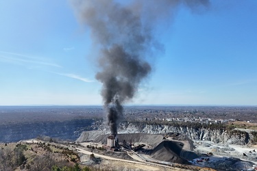 Fire at Aggregate Industries quarry [11]