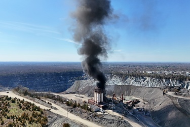 Fire at Aggregate Industries quarry [12]