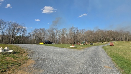 Wildfire in Wheatfield, Virginia [01]