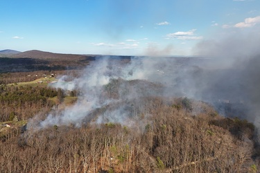 Wildfire in Wheatfield, Virginia [09]