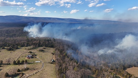 Wildfire in Wheatfield, Virginia [15]