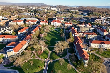 Aerial view of JMU Quad [02]